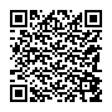 QR код за телефонен номер +12182856314