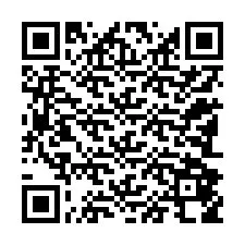 QR-koodi puhelinnumerolle +12182858338