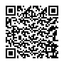 QR-koodi puhelinnumerolle +12182867900