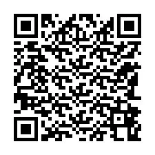 QR-code voor telefoonnummer +12182868086