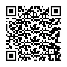 Código QR para número de teléfono +12182869711