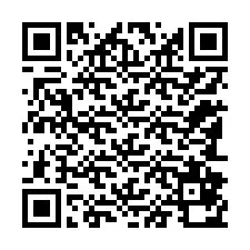 Kode QR untuk nomor Telepon +12182870589