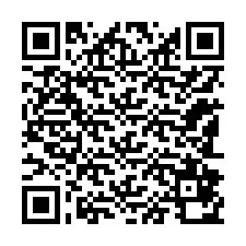 QR kód a telefonszámhoz +12182870595