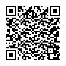 QR kód a telefonszámhoz +12182872649