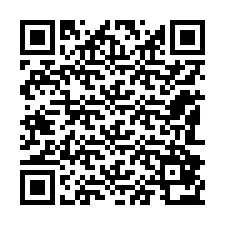 QR-код для номера телефона +12182872657