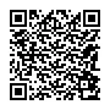 QR-koodi puhelinnumerolle +12182872757