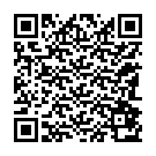 Codice QR per il numero di telefono +12182872758