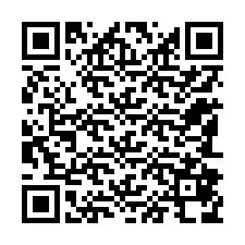 QR kód a telefonszámhoz +12182878183