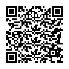 QR kód a telefonszámhoz +12182878184