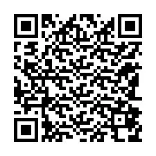 QR kód a telefonszámhoz +12182878192