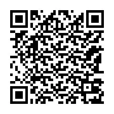 QR-code voor telefoonnummer +12183027095