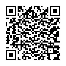 Código QR para número de teléfono +12183034629