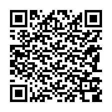 QR Code pour le numéro de téléphone +12183108122