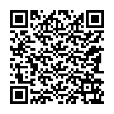 QR kód a telefonszámhoz +12183167688