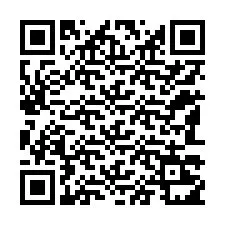 Código QR para número de teléfono +12183211410