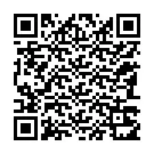 QR kód a telefonszámhoz +12183211808