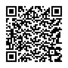 QR код за телефонен номер +12183216450