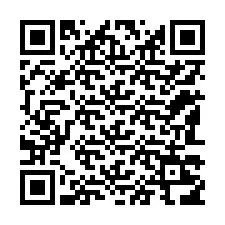 Código QR para número de teléfono +12183216451