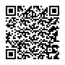 QR-koodi puhelinnumerolle +12183219878