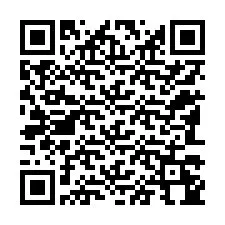 QR kód a telefonszámhoz +12183244048