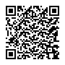 QR Code สำหรับหมายเลขโทรศัพท์ +12183244049