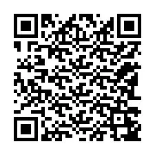 QR-koodi puhelinnumerolle +12183247279