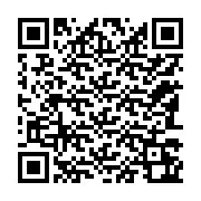 QR-koodi puhelinnumerolle +12183262049