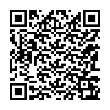 Codice QR per il numero di telefono +12183263156