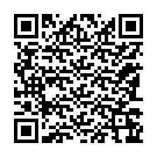 QR kód a telefonszámhoz +12183266169