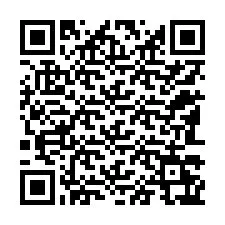 QR код за телефонен номер +12183267458