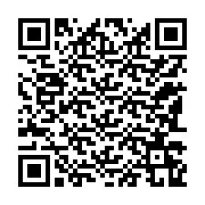 QR код за телефонен номер +12183269574