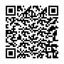 Código QR para número de teléfono +12183269804