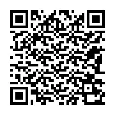 Código QR para número de teléfono +12183270723