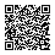 QR-koodi puhelinnumerolle +12183272258