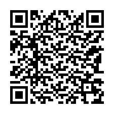 Código QR para número de teléfono +12183274124