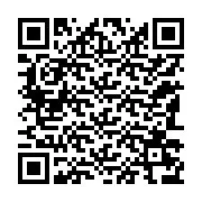 QR-koodi puhelinnumerolle +12183276744