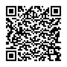 QR-код для номера телефона +12183298666