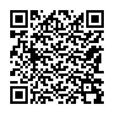 QR-koodi puhelinnumerolle +12183298667