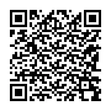 QR kód a telefonszámhoz +12183298672