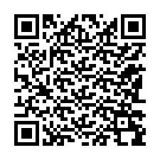 QR код за телефонен номер +12183298676