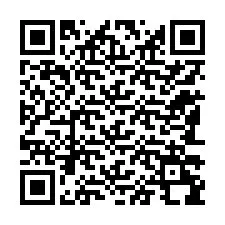 QR-код для номера телефона +12183298686