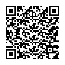 QR kód a telefonszámhoz +12183314476