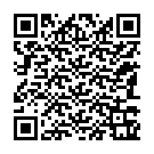 Código QR para número de teléfono +12183361004