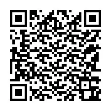 Código QR para número de teléfono +12183362670