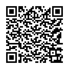 Código QR para número de teléfono +12183363490