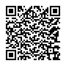 QR kód a telefonszámhoz +12183366039