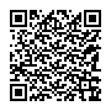 QR Code สำหรับหมายเลขโทรศัพท์ +12183366210