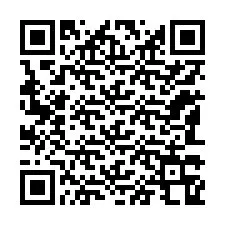 QR kód a telefonszámhoz +12183368445