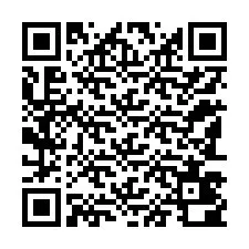 Kode QR untuk nomor Telepon +12183400590