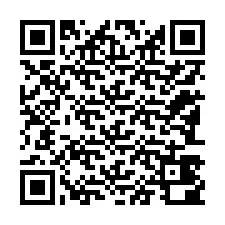 QR-Code für Telefonnummer +12183400829